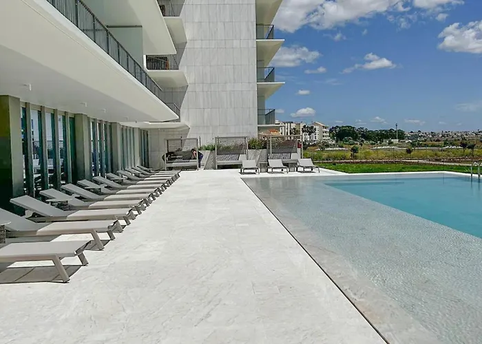 Cond Bayline Salmao - Spa-pool-gym-beach - By Bedzy Armação de Pêra