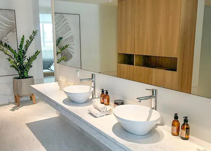 Cond Bayline Salmao - Spa-pool-gym-beach - By Bedzy * Armação de Pêra